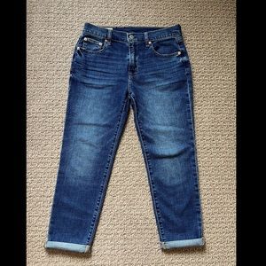 New Gap girlfriend jeans 27/4 petite